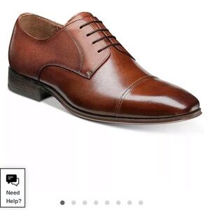 Florsheim Calipa Cap-Toe Oxfords, size 9